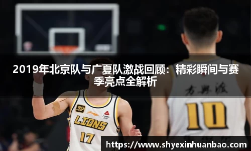 2019年北京队与广夏队激战回顾：精彩瞬间与赛季亮点全解析